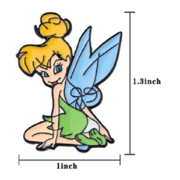 Tinkerbell Pin Fairy~Hard Enamel - Picture 3 of 3
